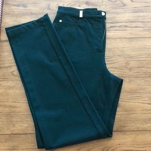 St. John Sport Hunter Green Jeans